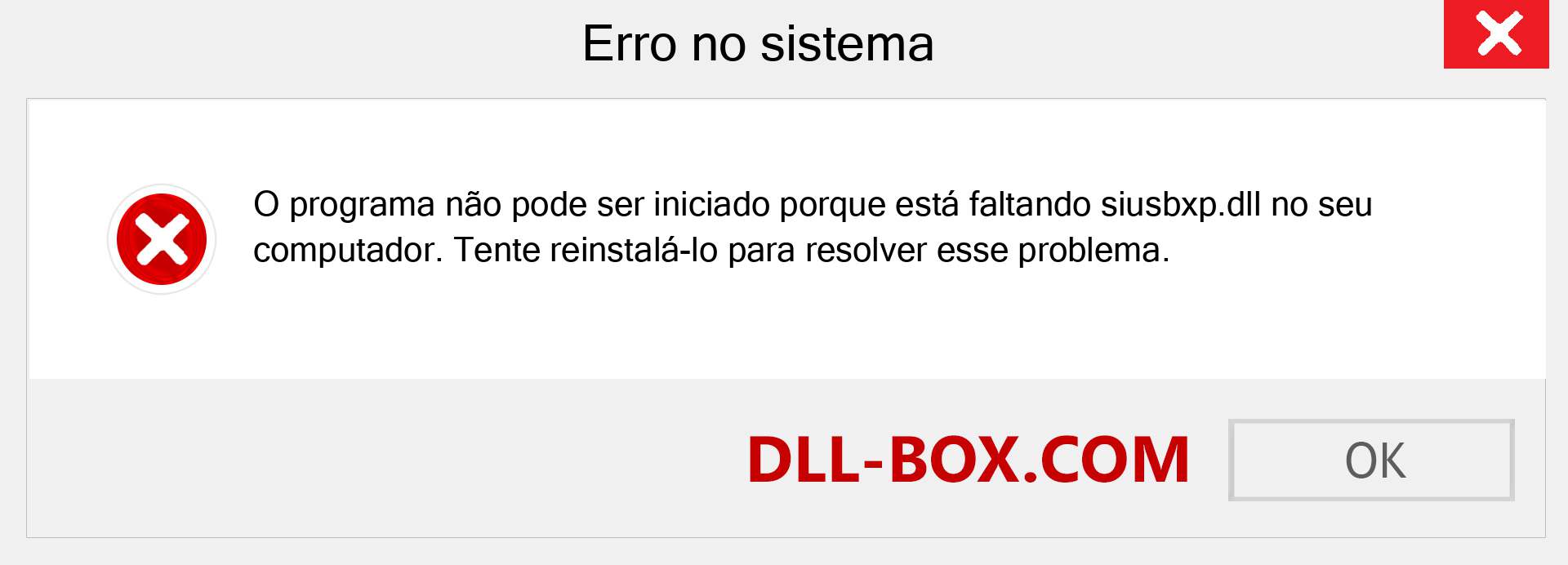 Arquivo siusbxp.dll ausente ?. Download para Windows 7, 8, 10 - Correção de erro ausente siusbxp dll no Windows, fotos, imagens